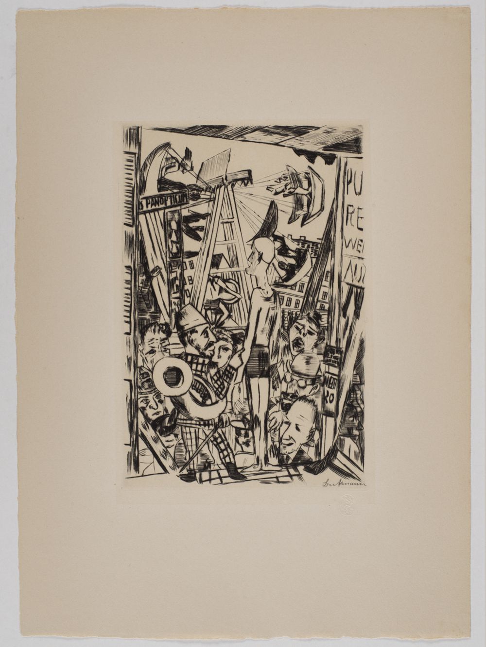 Max Beckmann - Der große Mann
