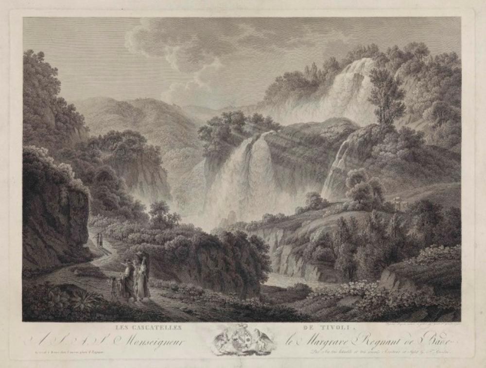 Friedrich Wilhelm Gmelin - Tivoli, Wasserfälle