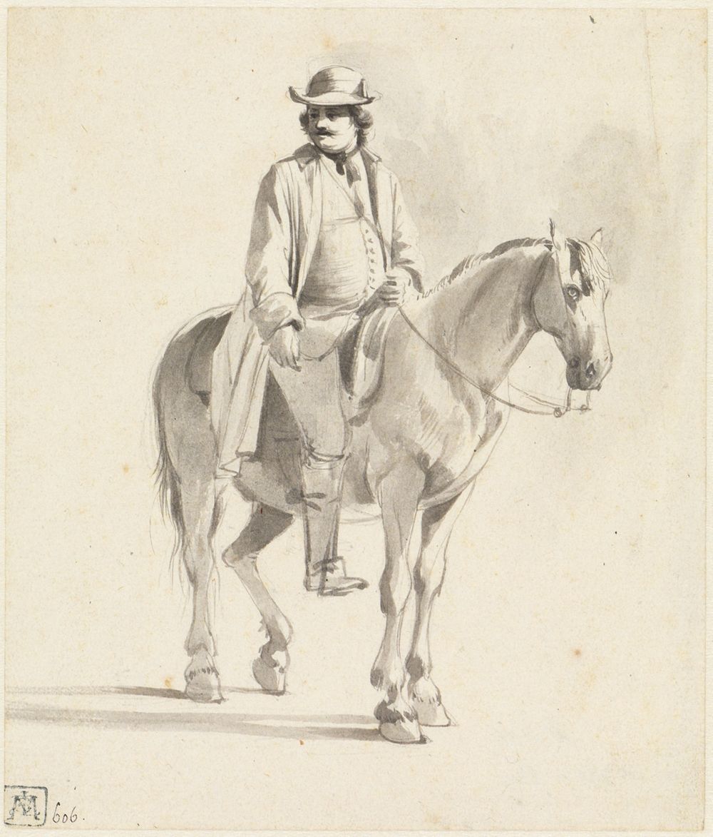 Jean Jacques de Boissieu - Ein Reiter