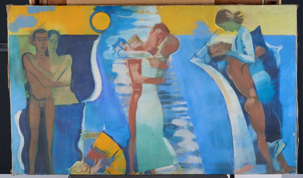 August Babberger - Fest der Jugend, 3-teilig