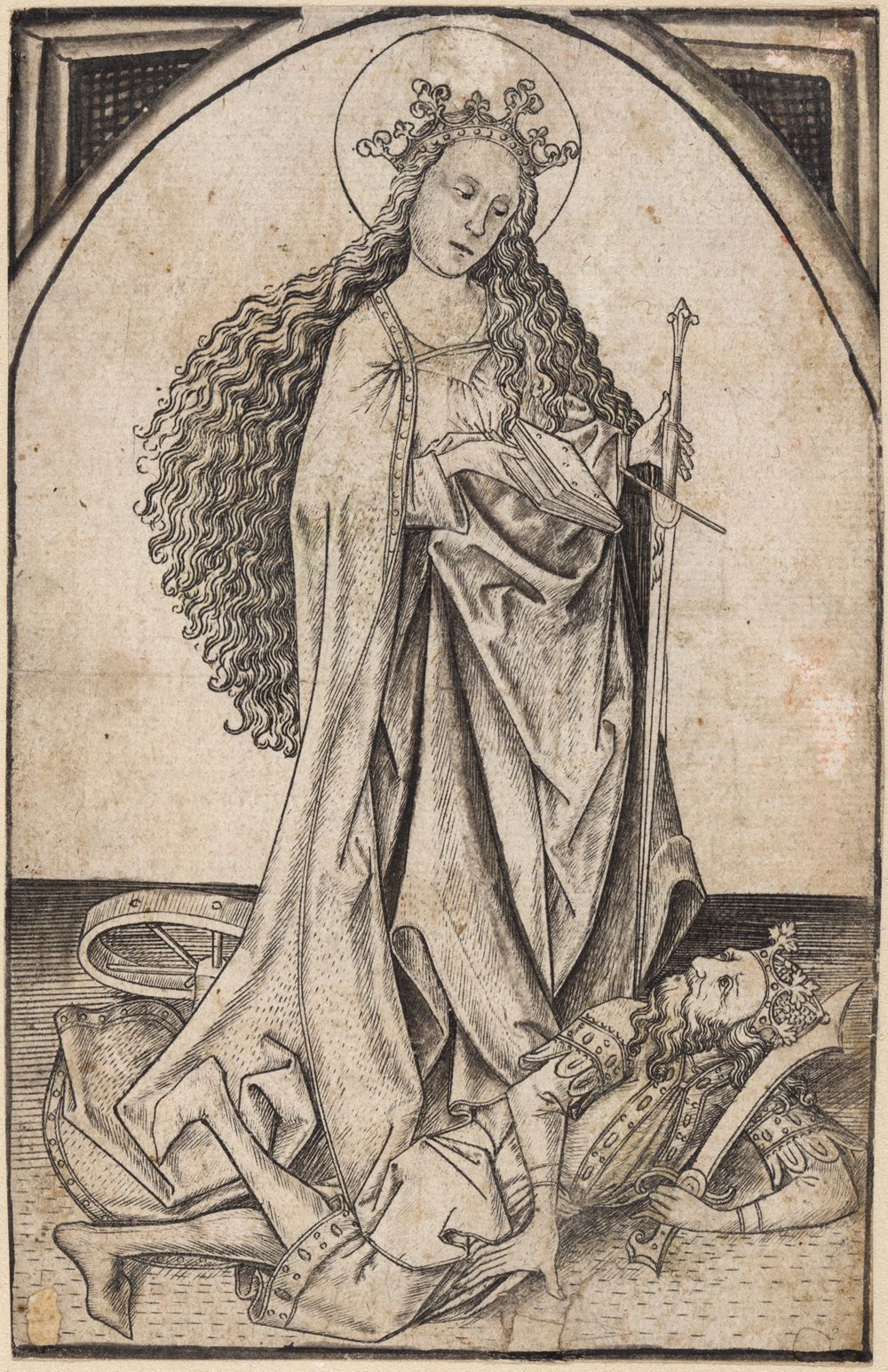 Meister E.S. - St. Katharina