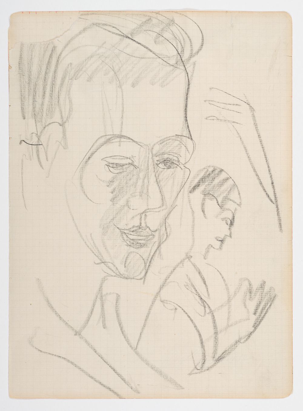 Ernst Ludwig Kirchner - Selbstporträt mit Erna