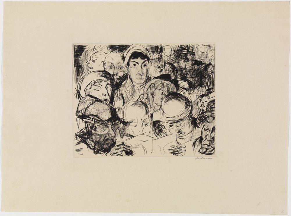 Max Beckmann - Die Kriegserklärung