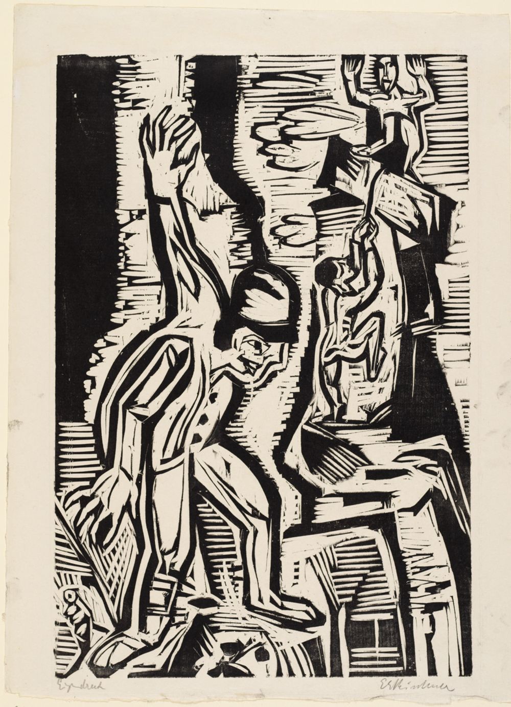 Ernst Ludwig Kirchner - Die Bergsteiger