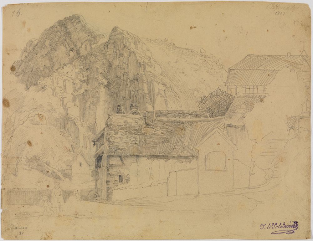 Johann Wilhelm Schirmer - Die Heislei bei Altenahr