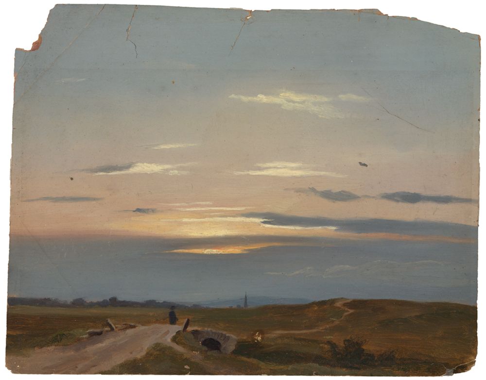 Eugen Bracht - Abendlandschaft
