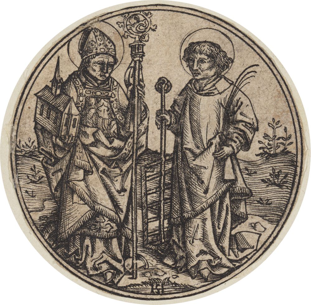 Monogrammist HS - SS Sebald und Laurentius