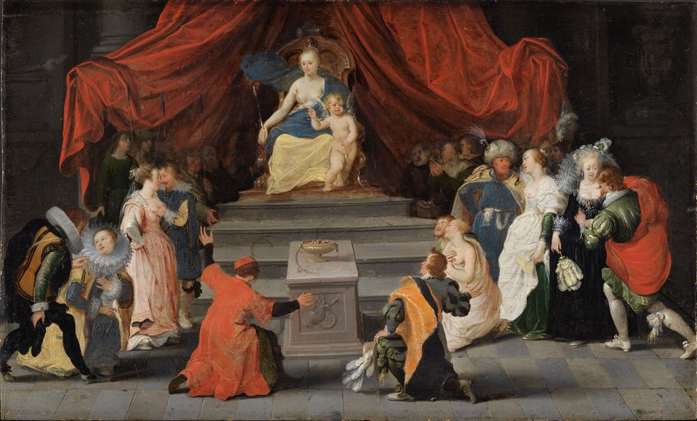 Simon de Vos - Huldigung an Venus