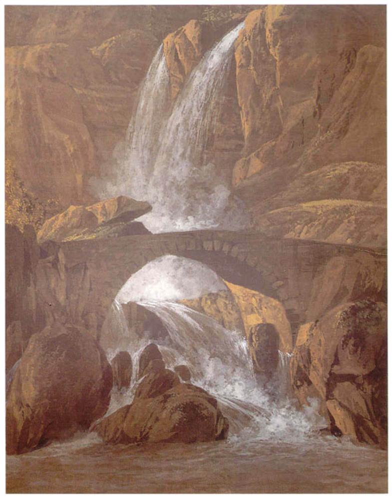 Joh. Jakob Strüdt - Die Teufelsbrücke an der Gotthardstraße