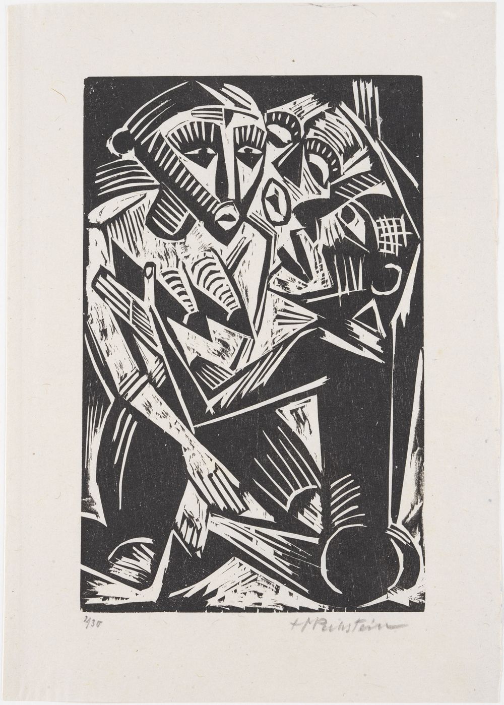 Max Pechstein - Weib vom Manne begehrt