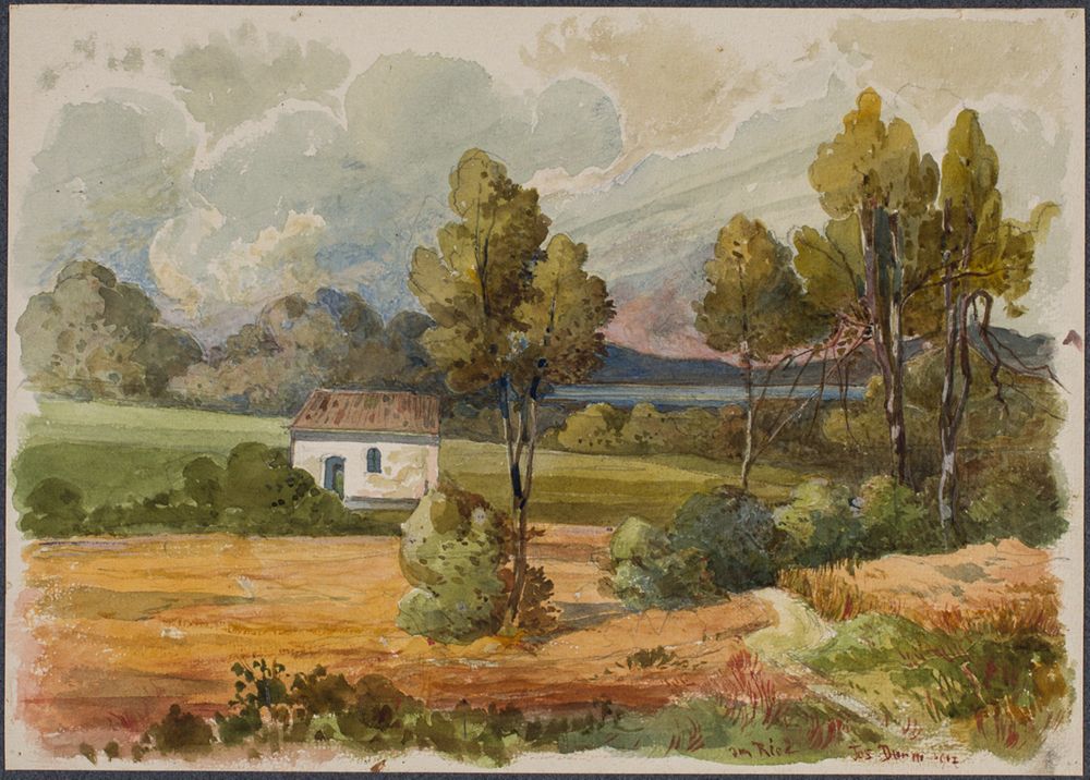 Josef Wilhelm Durm - Im Ried (Kirchen und Landschaften aus Bayern)