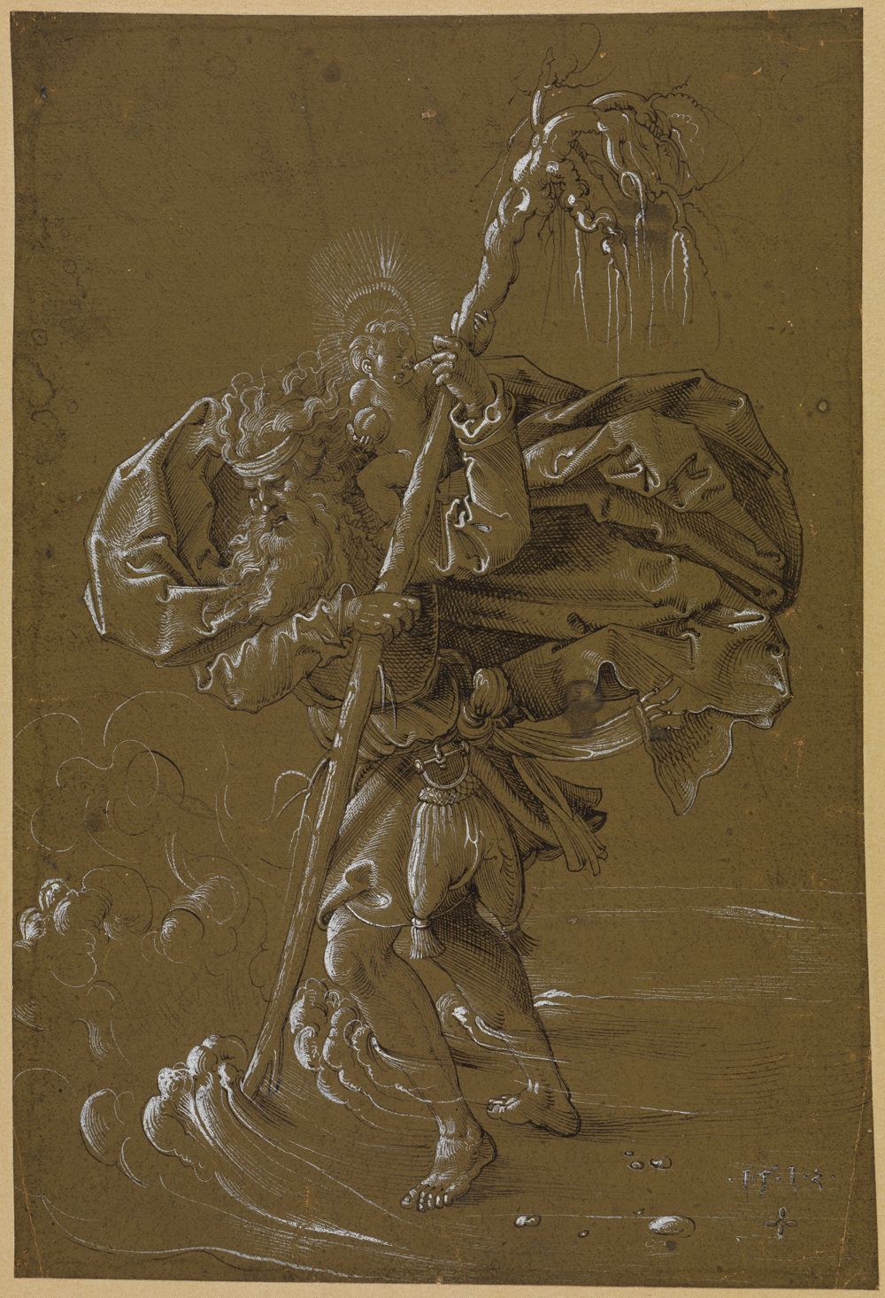 Baldung gen. Grien, Werkstatt - Der Heilige Christophorus