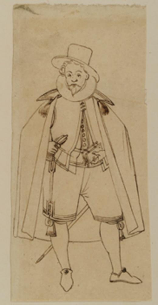 Bartholomäus Lingg (Werkstatt) - Bürgersmann mit Buch