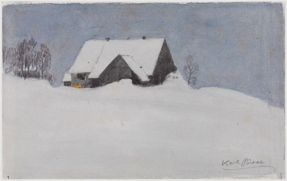 Karl Biese - Winterlandschaft
