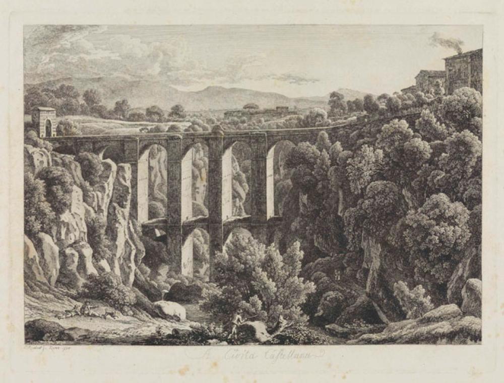 Johann Christian Reinhart - A Civita Castellana