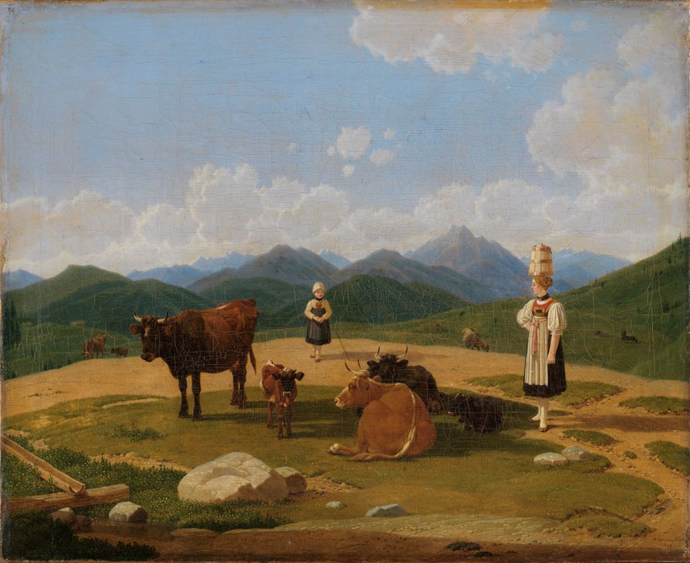 Wilhelm von Kobell - Auf der Alm