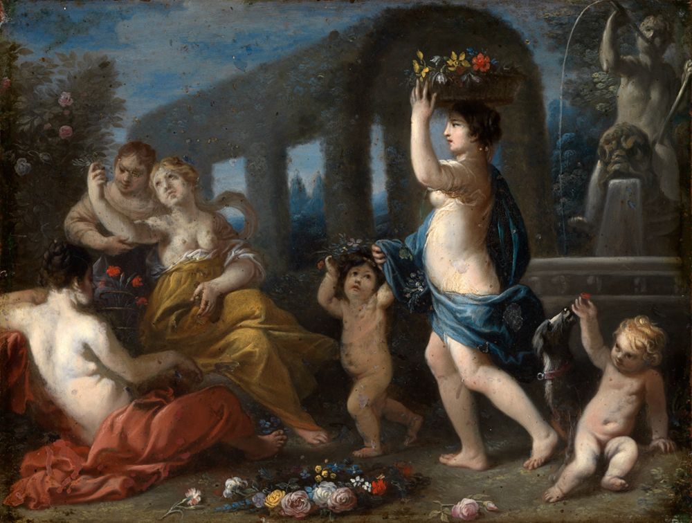 Peeter van Avont (zugeschrieben) - Der Frühling