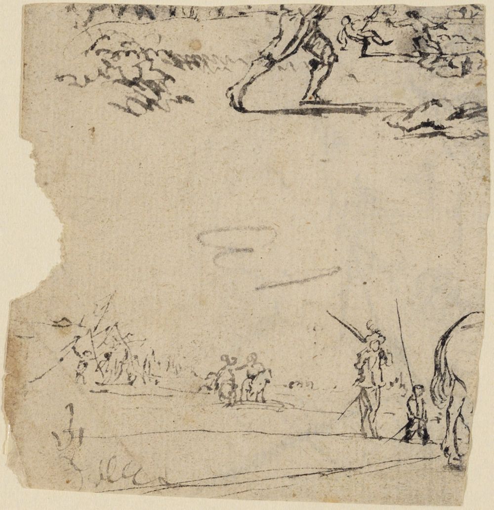 François Boitard - Christus und der Hauptmann von Kapernaum