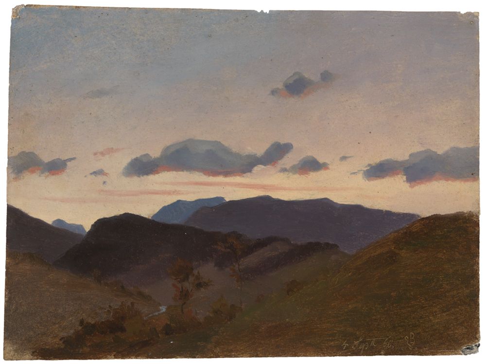 Eugen Bracht - Blick zum Belchen