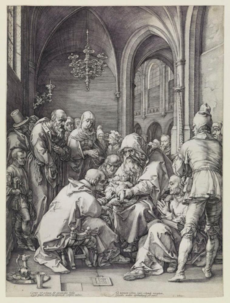 Hendrick Goltzius - Die Beschneidung Christi