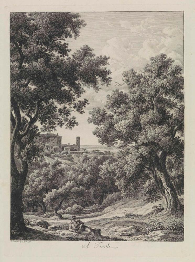 Johann Christian Reinhart - A Tivoli
