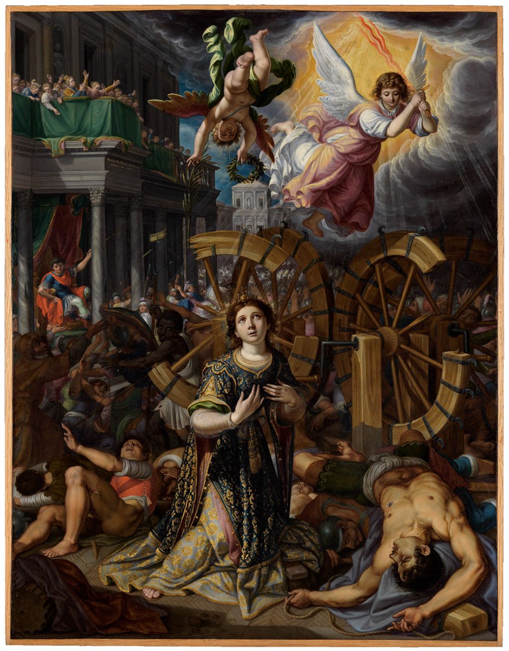 Pieter van den Houte - Das Martyrium der Heiligen Katharina