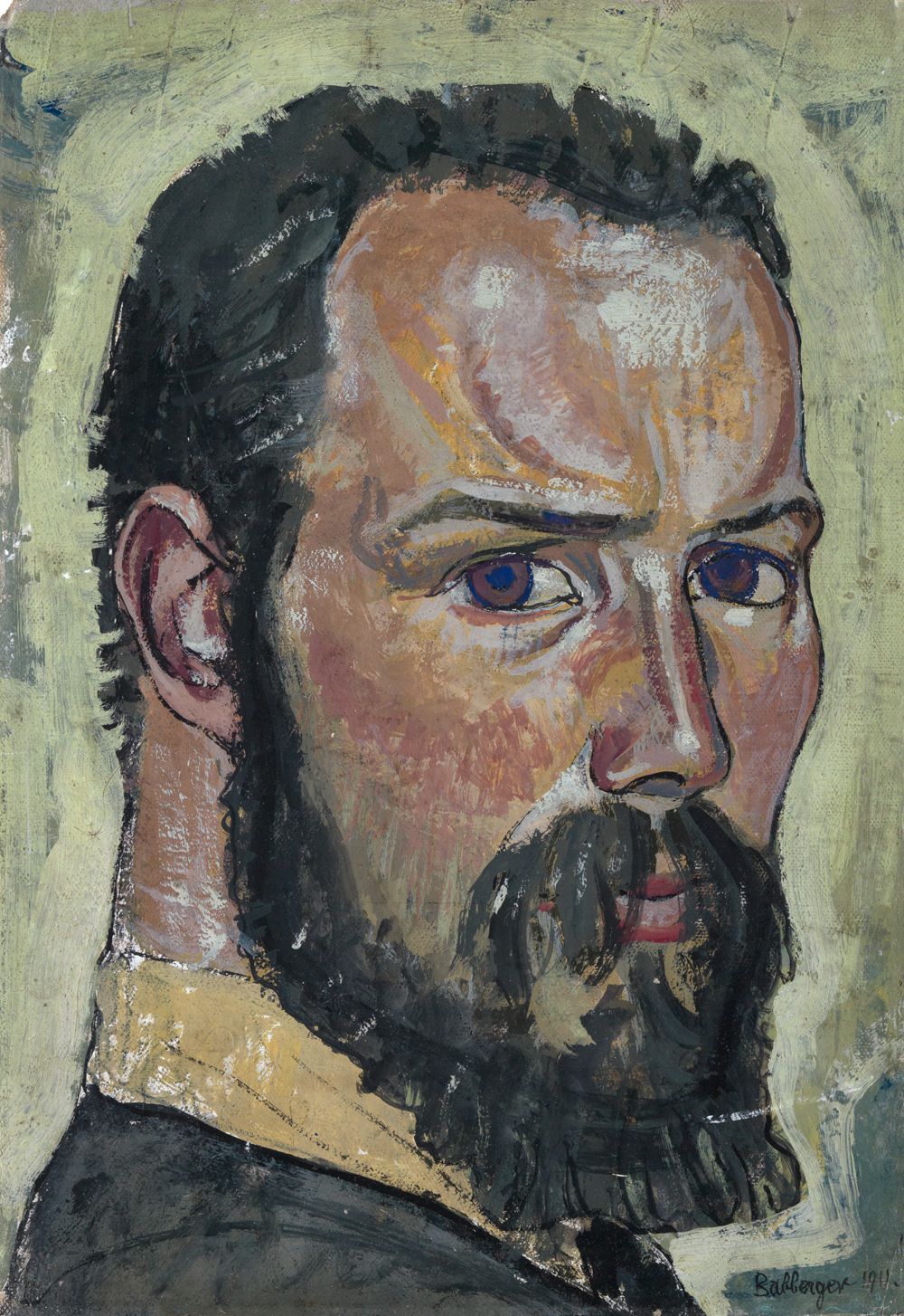 August Babberger - Selbstbildnis
