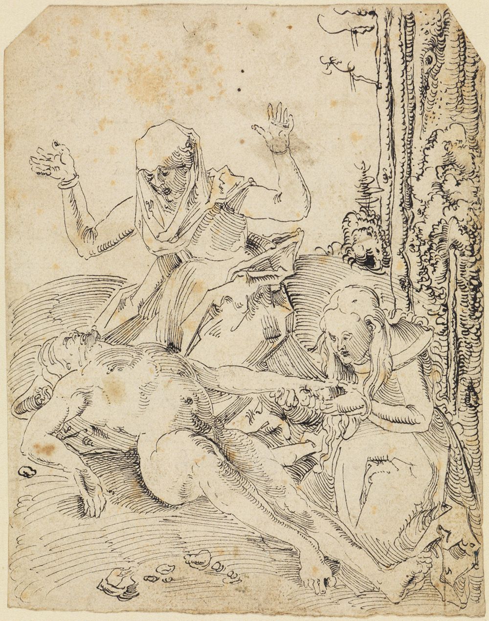 Hans Baldung - Kopie - Die Beweinung des Leichnams Christi durch Maria und Magdalena