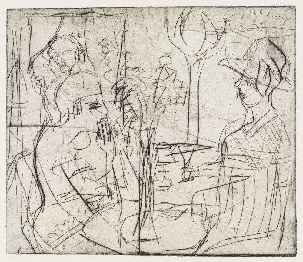 Ernst Ludwig Kirchner - Kiesgruben/Im Cafe