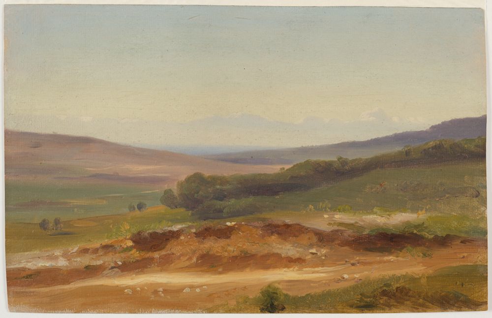 Wilhelm Klose - Landschaftsstudie