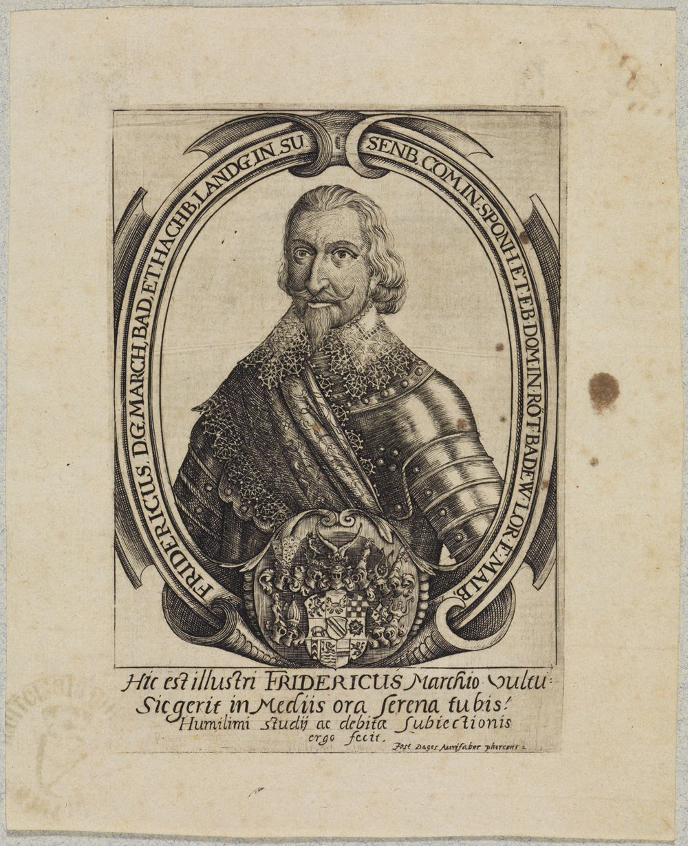 Jost Dages - Friedrich V. Markgraf von Baden 1594-1659