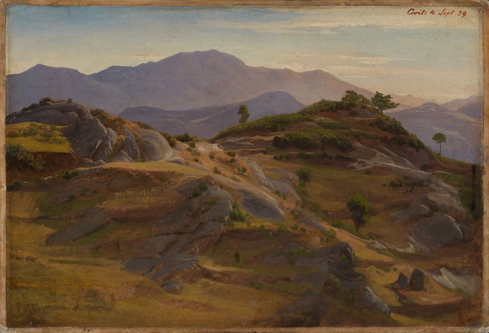 Johann Wilhelm Schirmer - Landschaft bei Civitella