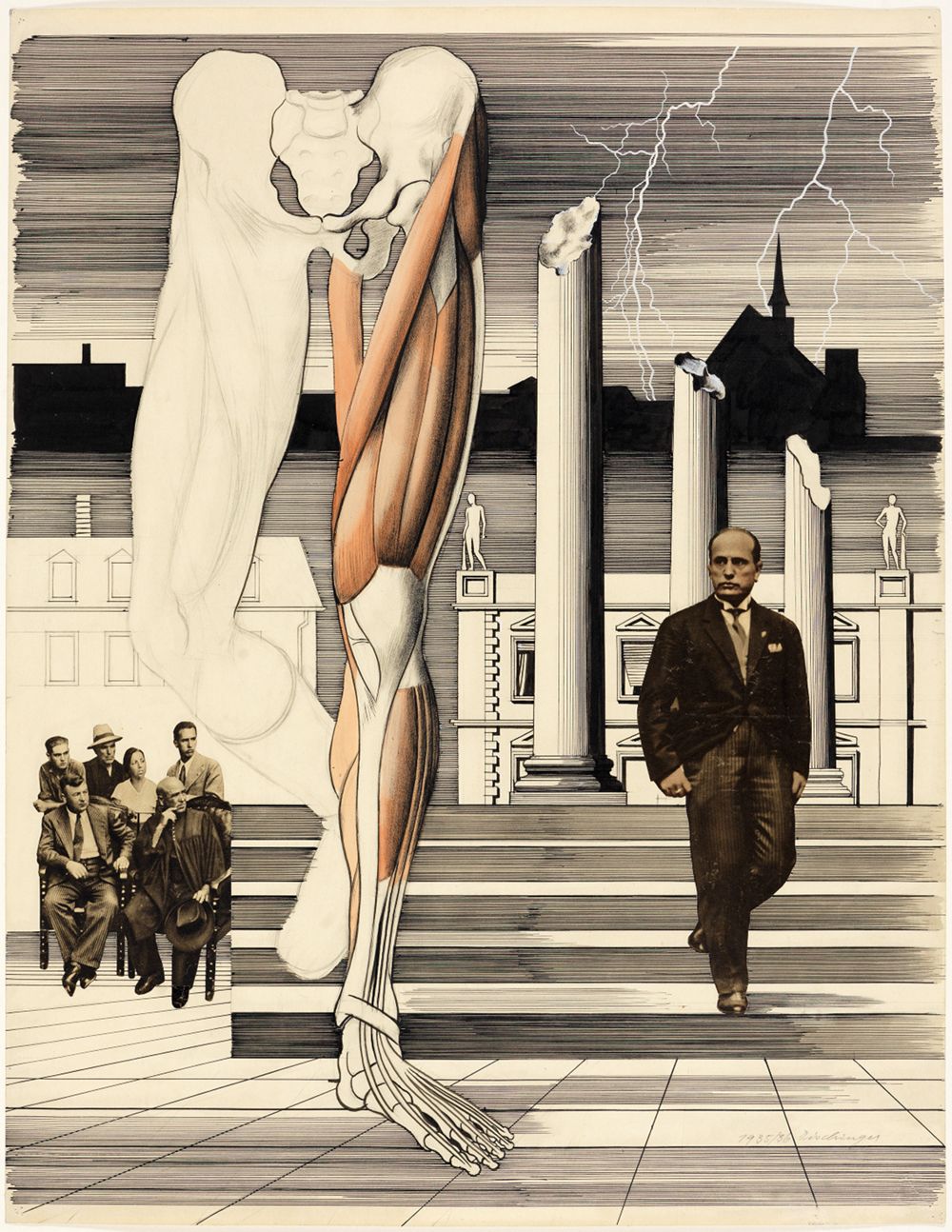 Rudolf Dischinger - Schreitende