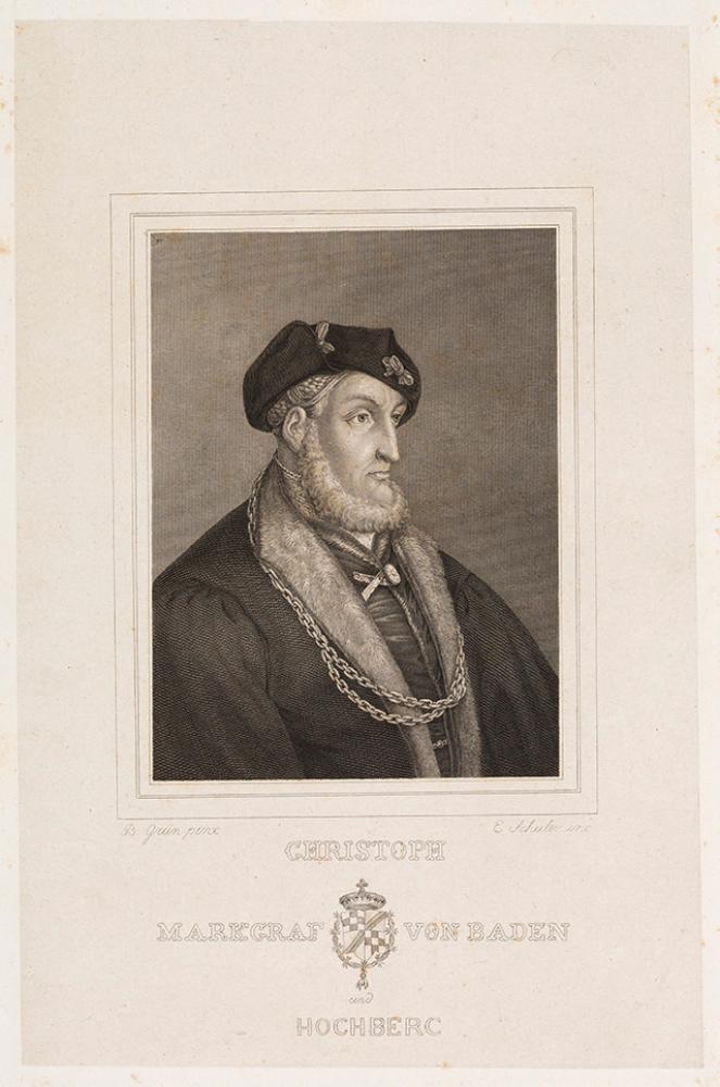 Edouard Schuler - Christoph Markgraf von Baden und Hochberg