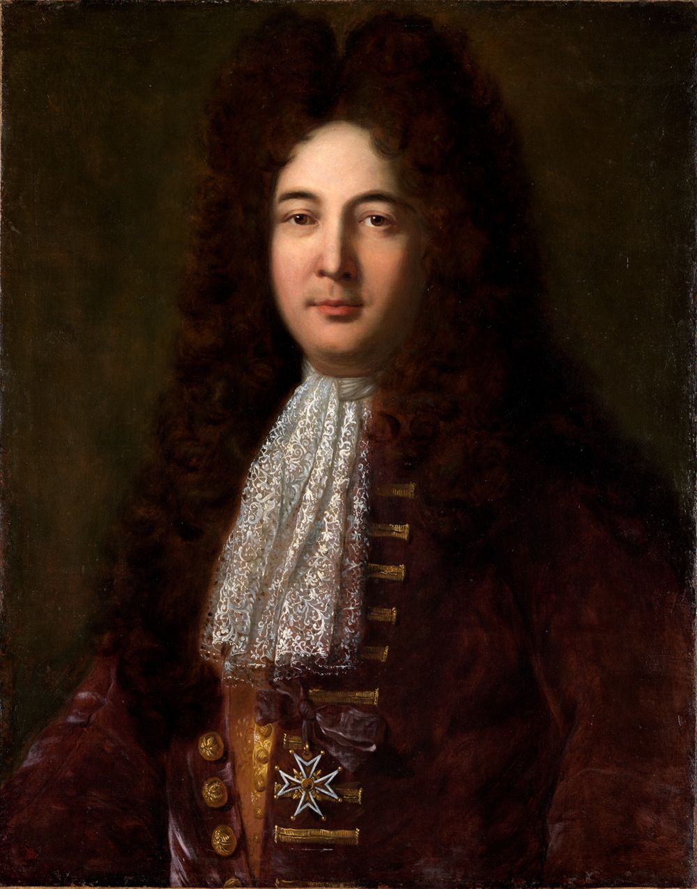 François de Troy (1645) - Bildnis eines Malteserritters