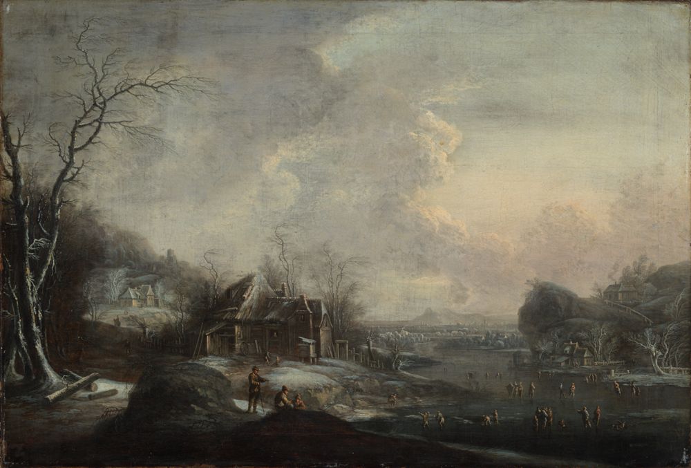 Johann Friedr. Alexander Thiele - Winterlandschaft