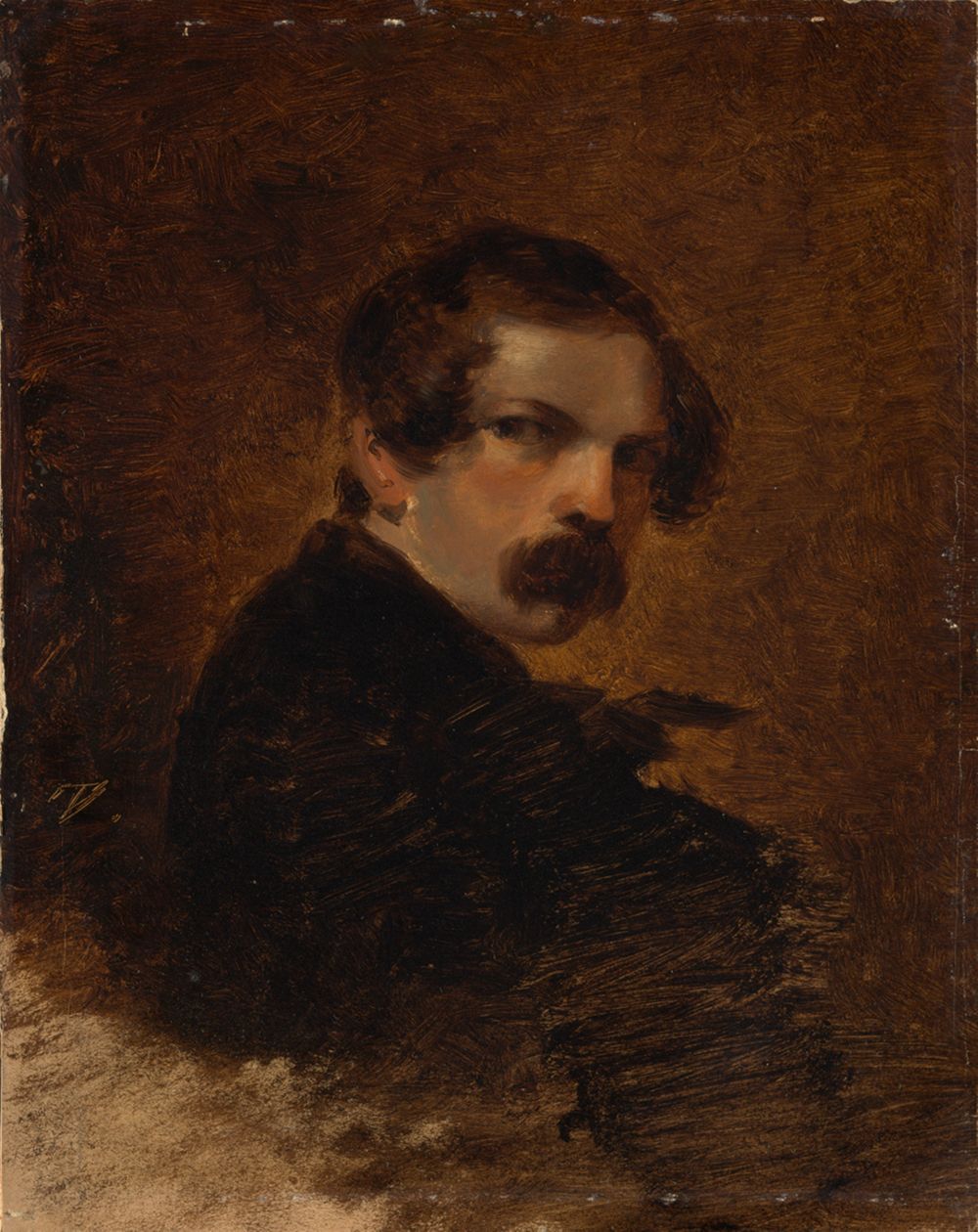 Theodor Verhas - Selbstbildnis