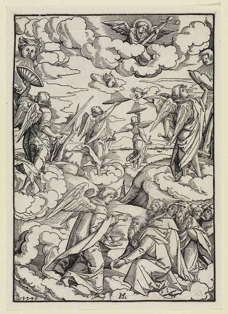 Mathis Gerung - Die vier Winde werden durch Engel zurückgehalten (Apokalypse VII, 1-3)