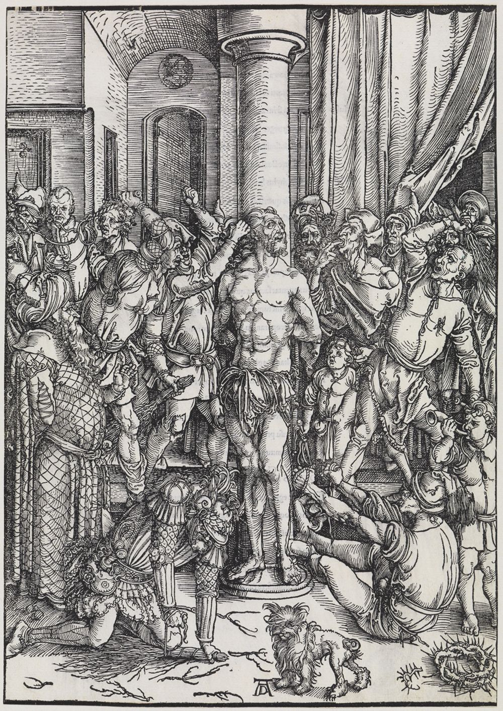 Albrecht Dürer - Die Geißelung Christi
