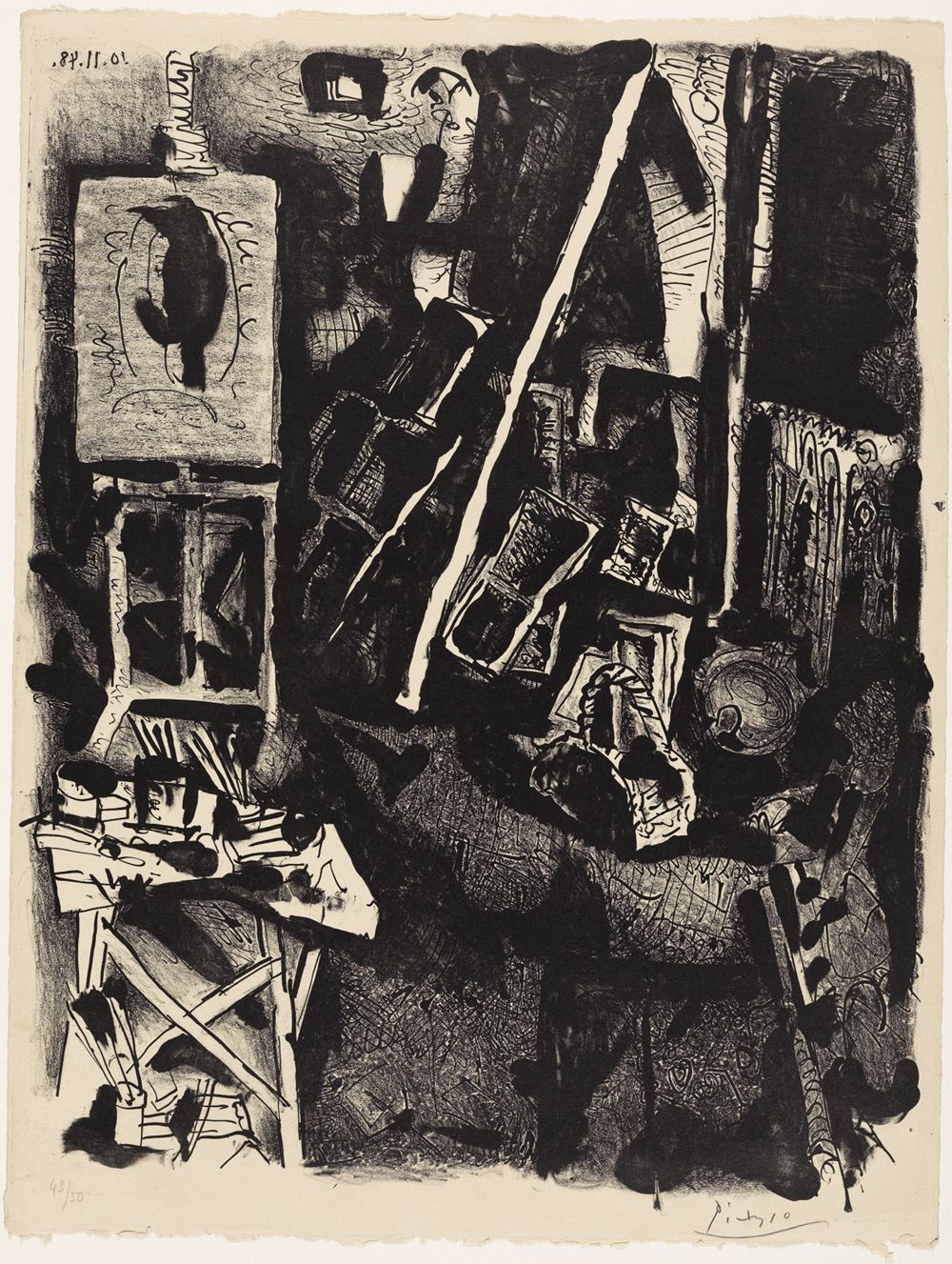 Pablo Picasso - Das Atelier (L´Atelier)