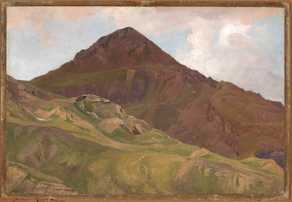 Johann Wilhelm Schirmer - Kahle Hochgebirgslandschaft