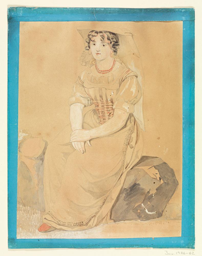 Sophie Reinhard - Italienisches Mädchen (Ein Mädchen aus Olevano)