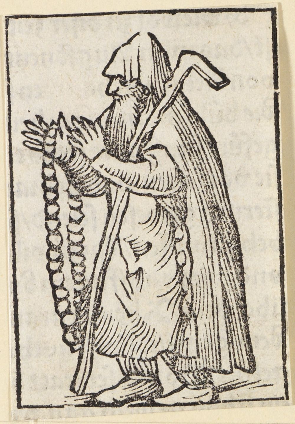 Niklaus Manuel, gen. Deutsch - Waldbruder (Einsiedler mit Rosenkranz)