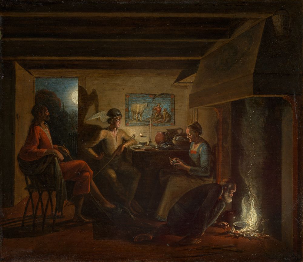 Hendrik Goudt - Jupiter und Merkur bei Philemon und Baucis