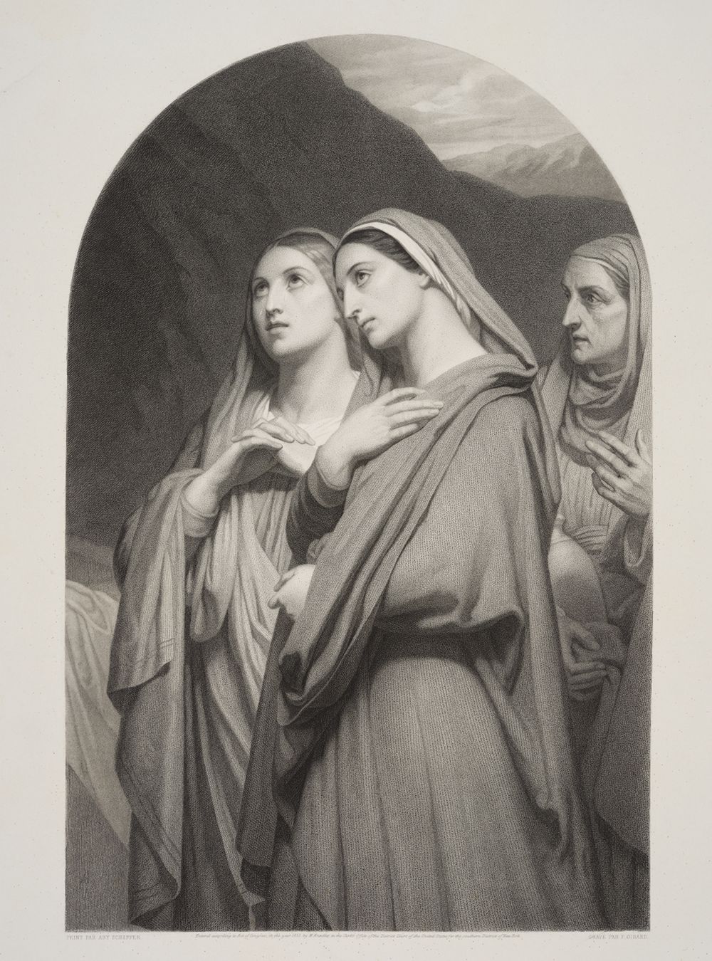 François Girard (1787) - Die Frauen am Grabe