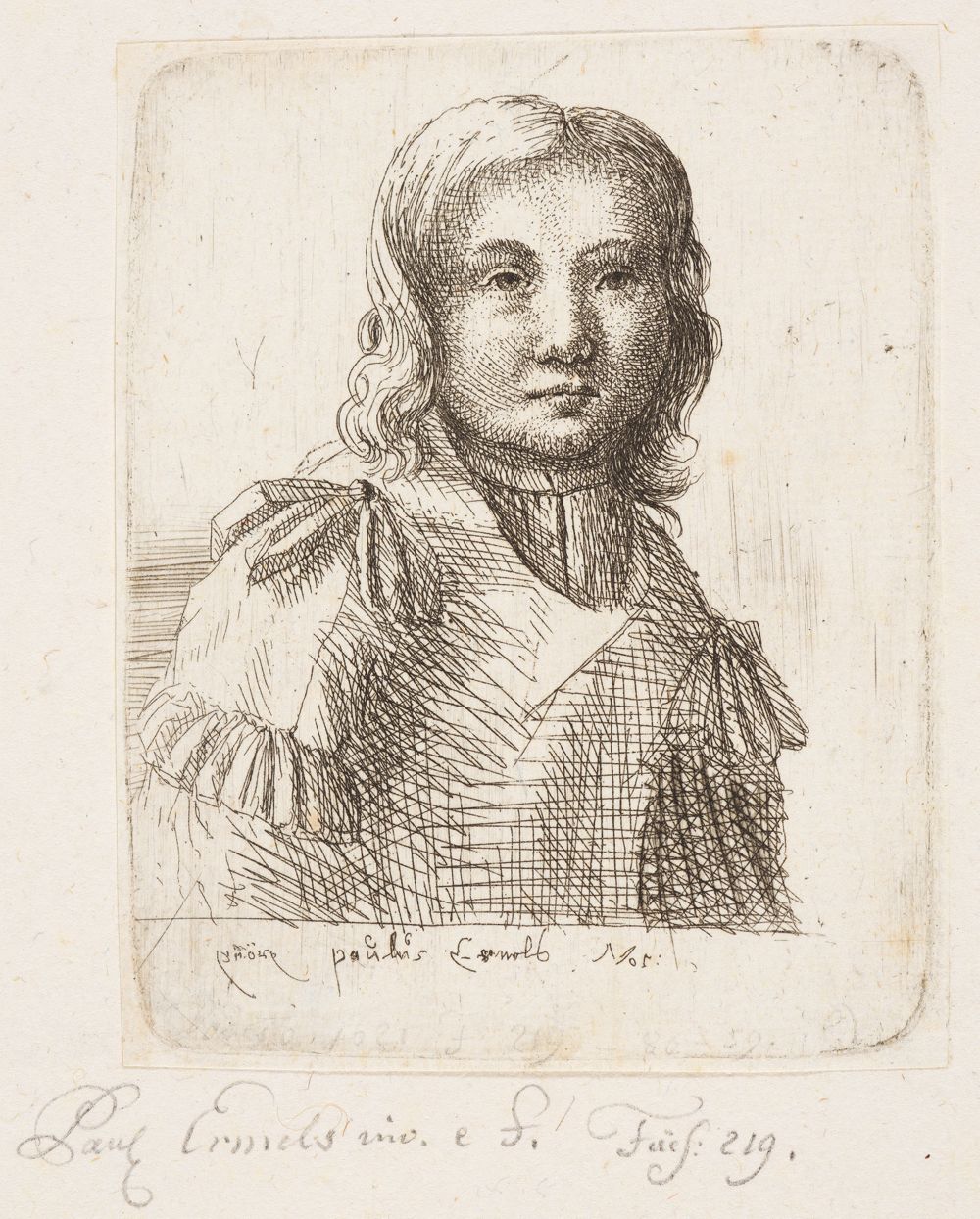 Johann Franciscus Ermels - Bildnis Georg Paul Ermels