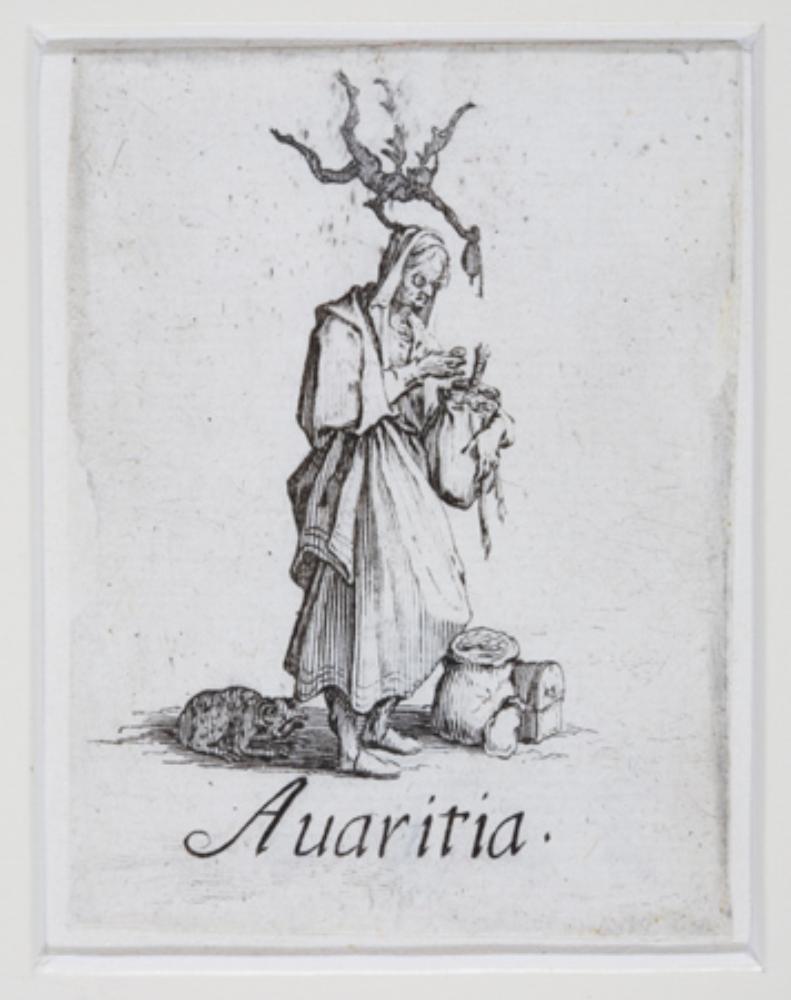 Jacques Callot (1592) - Die Habsucht (Auaritia)