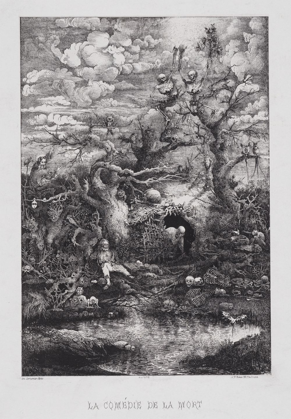 Rodolphe Bresdin - La comédie de la mort