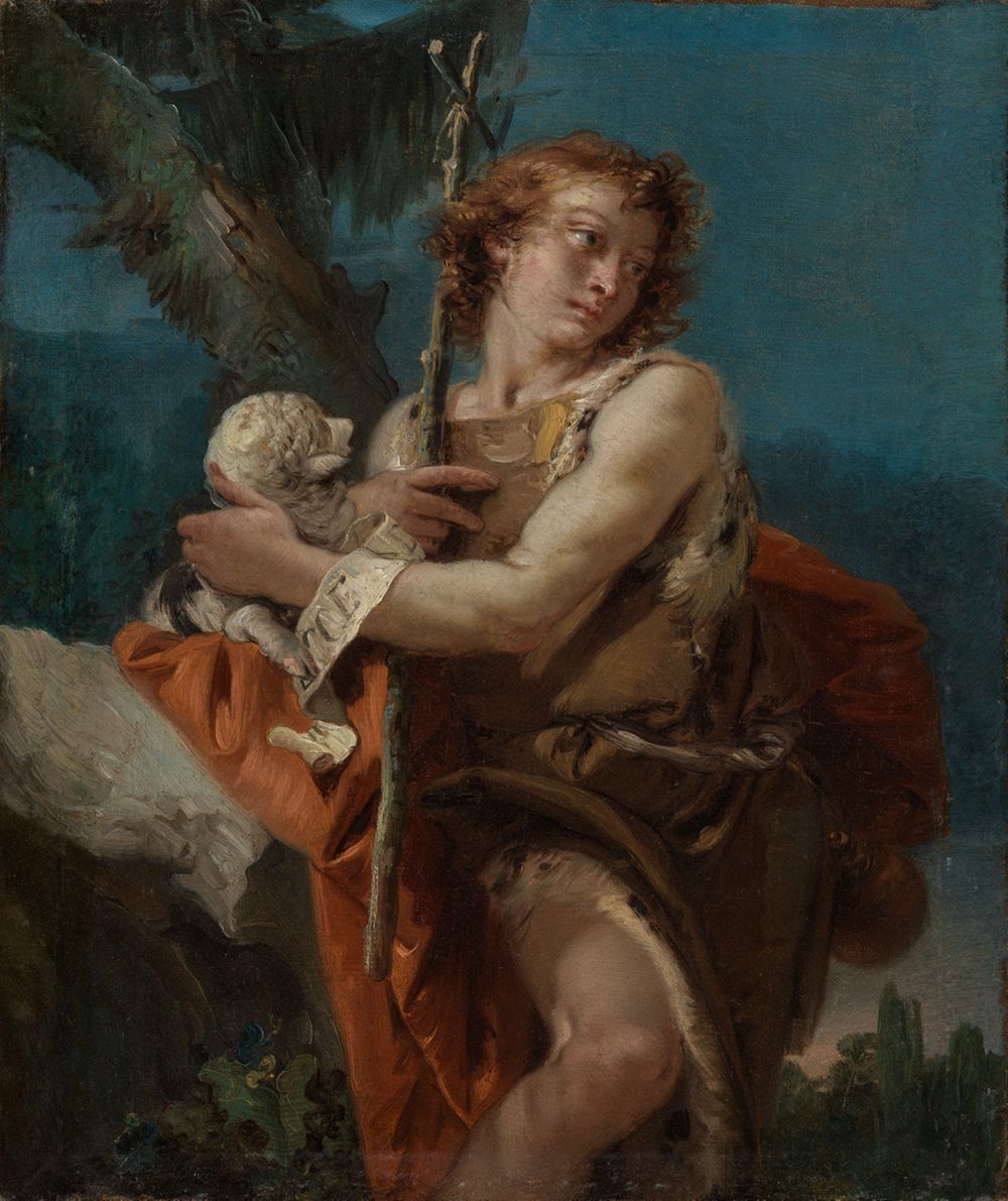 Giovanni Battista Tiepolo - Johannes der Täufer