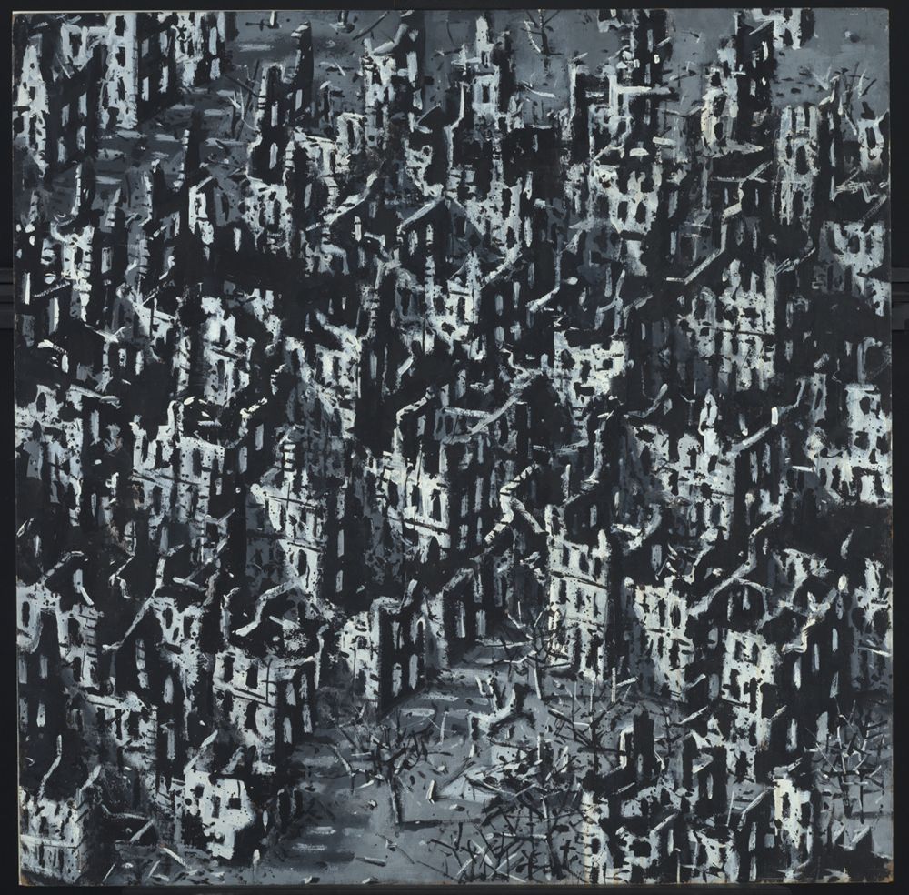 Erwin Spuler - Zerbombte Häuser